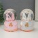 Souvenir Polystone Water Ballion Music, Light "Swans" MIX 8x8x12 cm