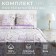 Ethel Lavender bedding 200 × 217 cm, 240*220 cm, 70 × 70 cm - 2 pcs., 100% HL, calico 125 g/m²