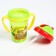 Drunker - children's impotion with silicone tube "My Teddy Bear", 240 ml., With handles, green color