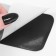 Clothes for clothing, 10 × 7.5 cm, adhesive, steam, black color