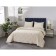 A set with a covering “Erica”, size 160x220 cm, 50x70 cm, cream color