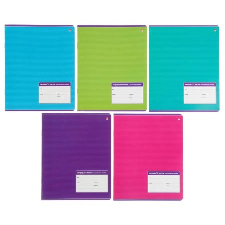 Notebook 12 sheets in a frequent slant of "classic", covered paper cover, mix