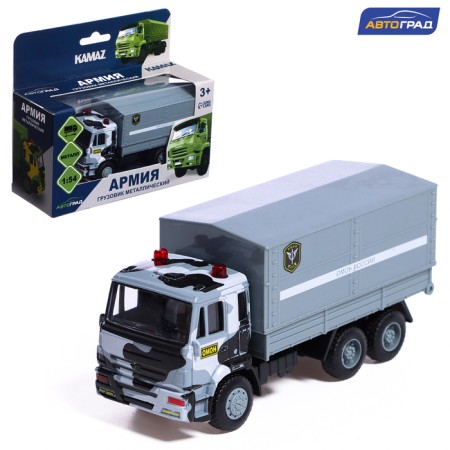 Metal truck "KAMAZ. OMON ", 1:54, inertia