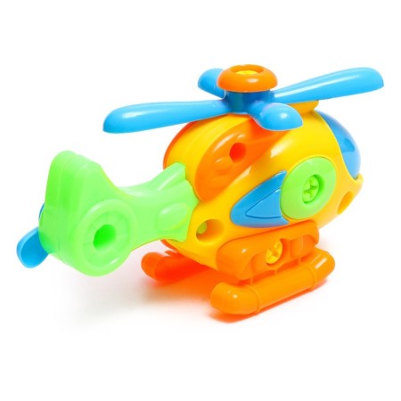 The designer of the screw "helicopter", with a screwdriver, 18 details, mix-2