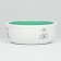 Ceramic bowl for rabbits 200 ml 10 x 3.7 cm, mint/white