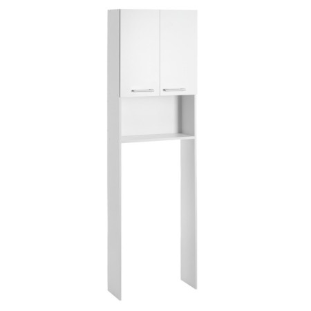 Bathroom rack, white, 55 x 23 x 185 cm