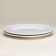 Set of porcelain plates SL Home "Vintage Frank", D = 27 cm, white color