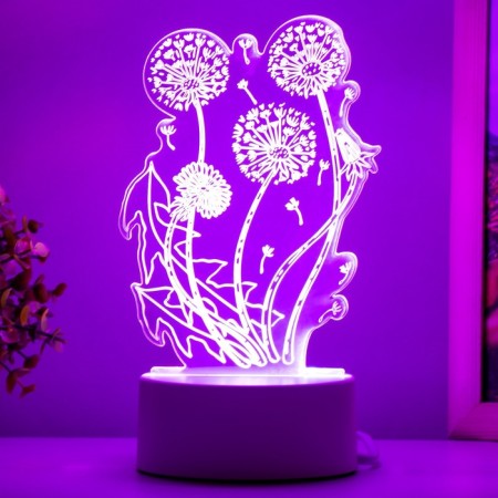 Light "Dandelion" LED white 11x9.5x15 cm Risalux-6