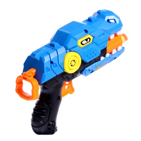 Blaster Battle, with a robot, shoots soft bullets-3