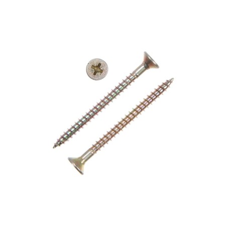 Universal yellow self -tapping screws 5.0x 60, 100 pcs