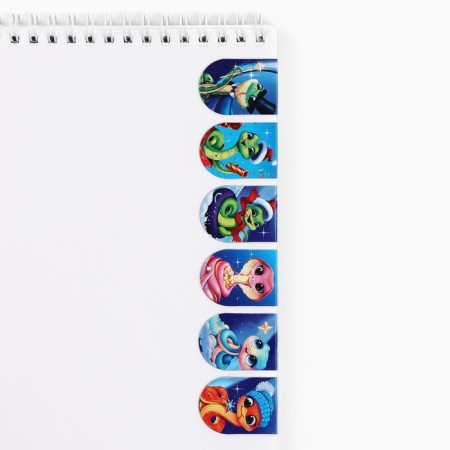 New Year. Magnetic bookmarks 6 pcs “Happy New Year! Symbol of the year "-1