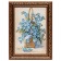 Tapestry "Bouquet in the basket" 28x38 cm