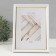 Photo frame Plastic Gallery 15x21 cm, 636461 white with gold (plastic screen)
