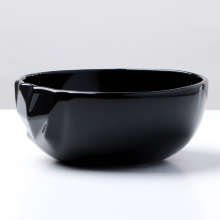Ceramic Salamic “Obsidian”, 16.5 x 7 cm, 900 ml, black color-2