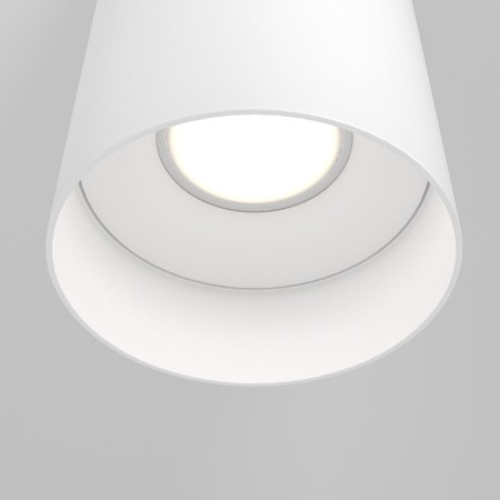 Technical C014CL-01W ceiling lamp, 1xgu10, 50W, 8.5x8.5x1.5 cm, white color-2