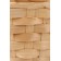 Wicker basket, D13 x h9.5/28cm, bamboo, natural