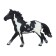 Figure "World of horses: Black and white horse"