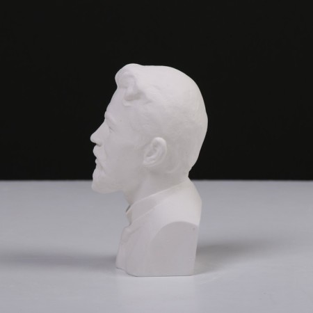 Gypsum figure famous people: Bust Chekhov, 7.5 x 8 x 15.5 cm-3
