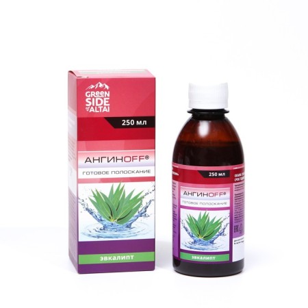 Ready rinse for the Anginoff oral cavity with eucalyptus, 250 ml