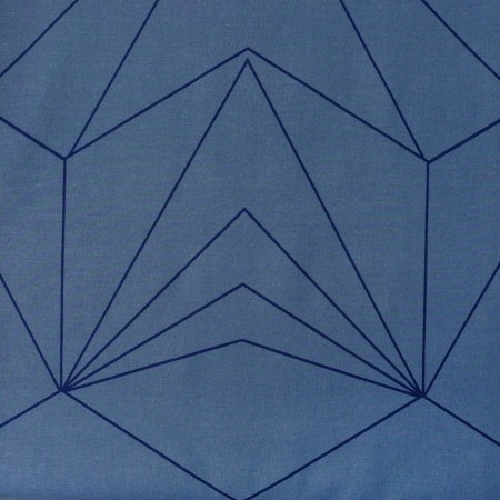 Bed linen "Ethel" duet mountain peaks 143*215 cm - 2 pcs, 220*240 cm, 70*70 cm -2 pcs, 100% HL, calico-4