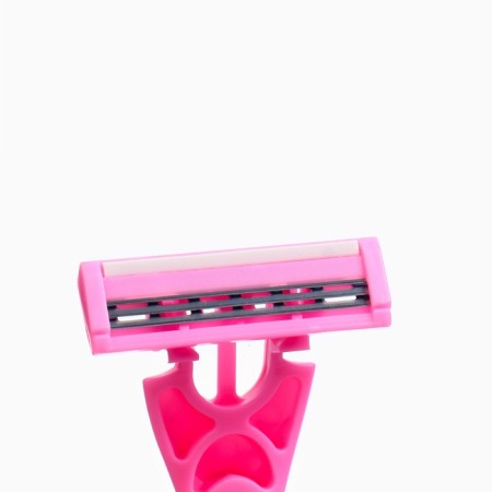 Set of disposable razor 2 pcs 3 blades-4