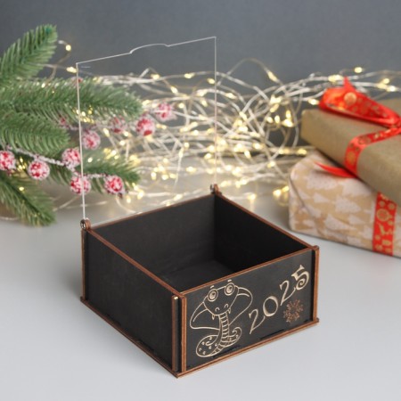 New Year's box "Cobra" 6x12x12 cm-1