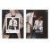 Business notebook A5 64 sheets in a cage, style. Fashion, cardboard cover, Soft-Touch lamination, selective varnish, block 60g/m2, mix