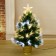 Fibrooptic Christmas tree 60 cm bunch of overflows 55 branches