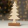 New Year's decor with backlight "New Year's spruce" 9 × 5 × 19 cm, green