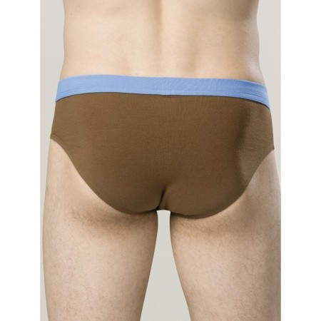Men's panties, size 48 Blue, brown color, 2 pcs-4