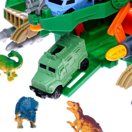 Parking Children's "Dino Baza", mobile elements, with accessories-9
