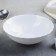 The plate deep shade "Diva", 600 ml, d = 17.5 cm, glass ceramics, white color