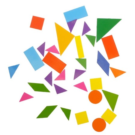 Magnetic book-toy "Tangram", 8 p.-6