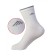 Set of women's socks, size 23-25, 6 pairs, black color, white, assorted
