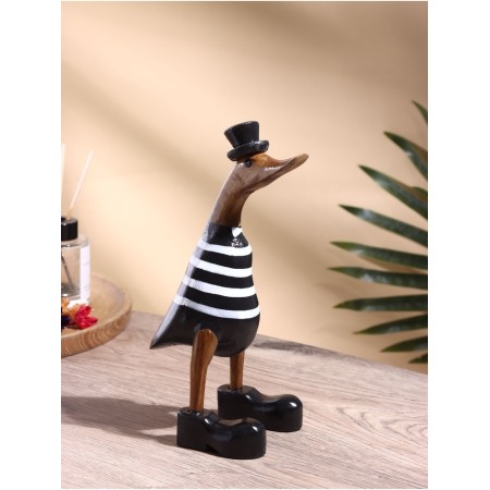 Souvenir "Duck sailor in vest" tree 13x9x27 cm-1