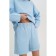 Women's costume (sweatshirt and shorts) Mist, p. 40-42, blue
