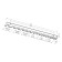 Holder for fragmentation keys, wall, black
