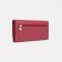 Women's wallet on a magnet, burgundy color