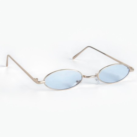Sunglasses ONESUN, UV 400, pipe 15 cm, width 14.5 cm, lens 3 x 5.5 cm, blue-2