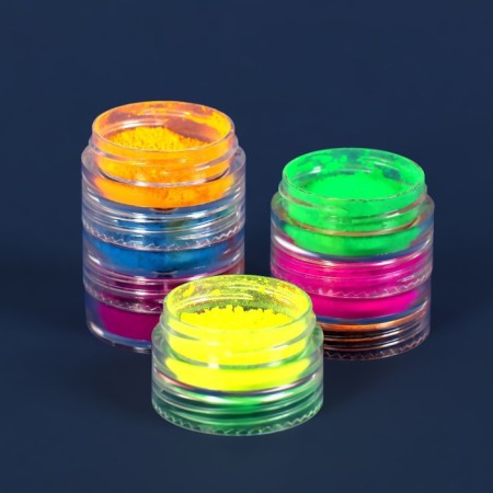 Nail pigment, set of 6 jars, 3 g, multi -colored-3