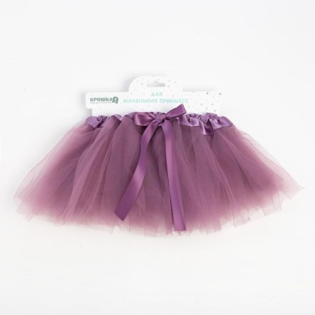 Three -layer crumb skirt, lilac, 17 × 19 cm-4