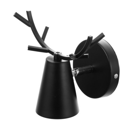 Bra "Lungo" E27 40W black 18x7x9 cm-3