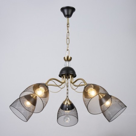 Ricardo chandelier 5he27 40W Black 71x71x38-65cm Bayerlux-1