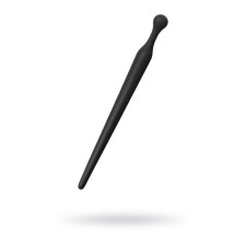 Уретральный плаг Toyfa Black & Red, силикон, цвет чёрный, 8 см