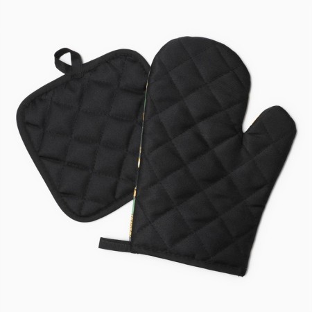 Kit. set 2 pr. 17*17 cm, mittens. 26*16 cm, 100% p/e-2
