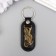 Keychain to the leatherette, metal "motorcycle" 7.5x3.2 cm