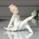 Souvenir Ceramics "Baby-ballerina in a white pack" 11x14x9.2 cm