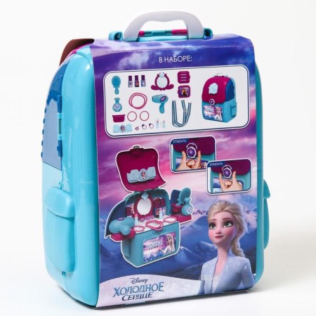 A set of game stylist-screamer, in the backpack "Beauty Studio", a cold heart-6