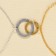 Love non -membranous pendants, 2 pcs, length 40 cm