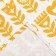 Yellow Garden 40x73cm, 100% cotton, sarzha 190 g/m2